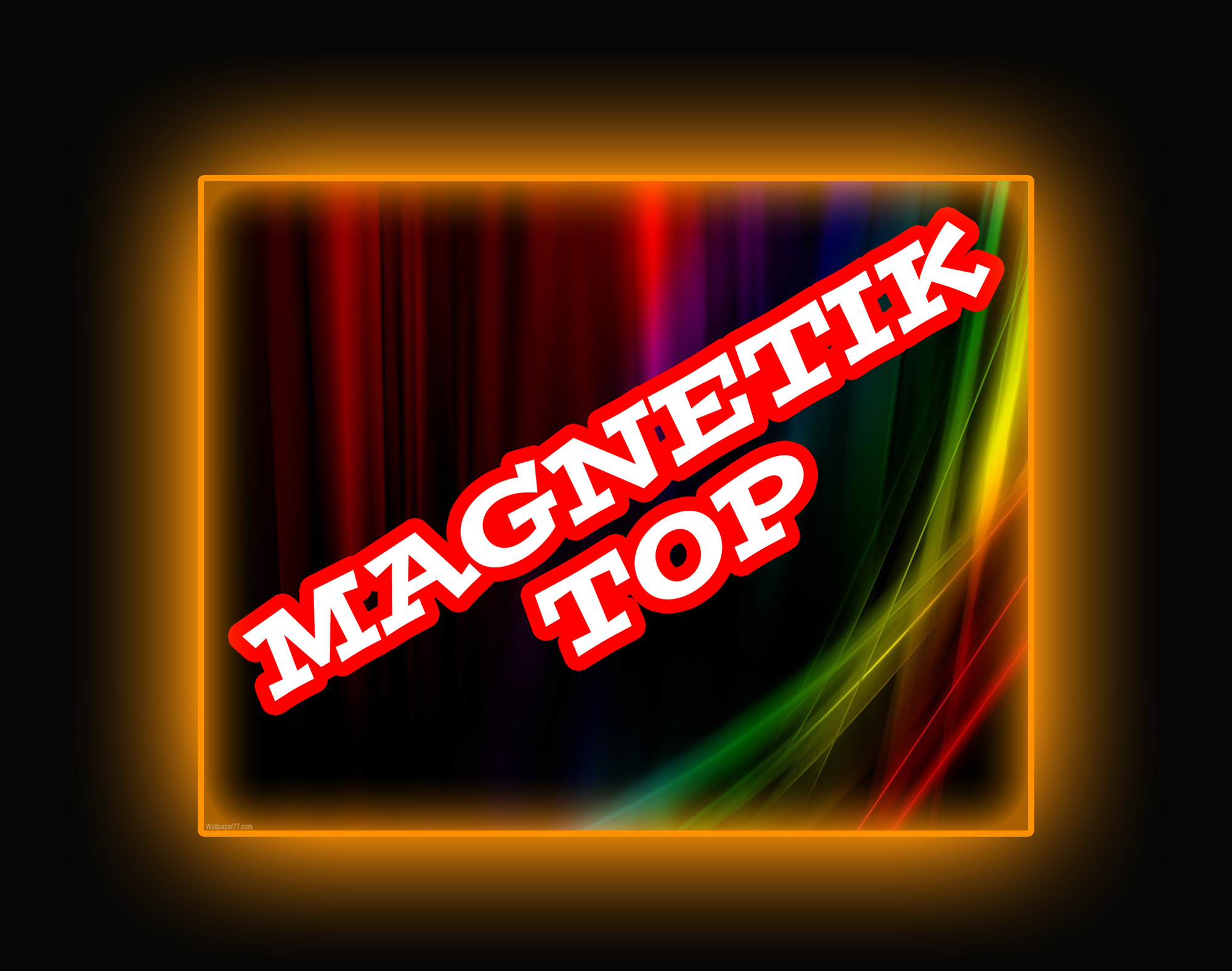 Autocollant magnétique / Magnetic sticker